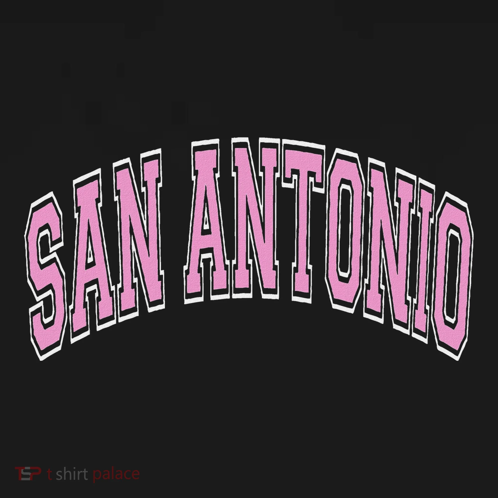San Antonio Arched Text Baby Bodysuit