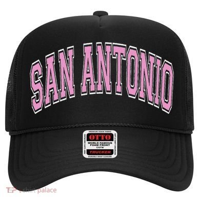San Antonio Arched Text Hat