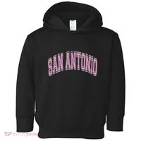 San Antonio Arched Text Toddler Hoodie thumb 0