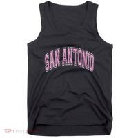 San Antonio Arched Text Tank Top thumb 0