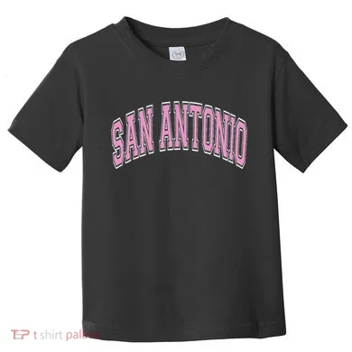 San Antonio Arched Text Toddler T-Shirt