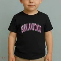 San Antonio Arched Text Toddler T-Shirt thumb 2