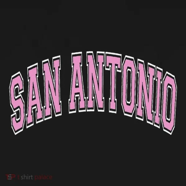 San Antonio Arched Text Toddler T-Shirt