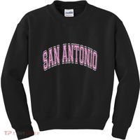 San Antonio Arched Text Kids Sweatshirt thumb 0