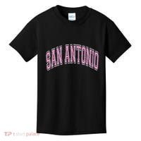 San Antonio Arched Text Kids T-Shirt thumb 0