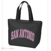 San Antonio Arched Text Tote Bag thumb 3