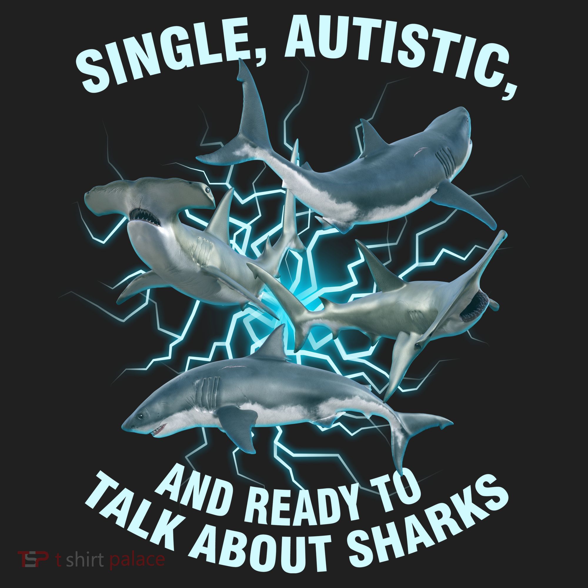 Single Autistic And Ready To Talk About Sharks Women's Sweatshirt