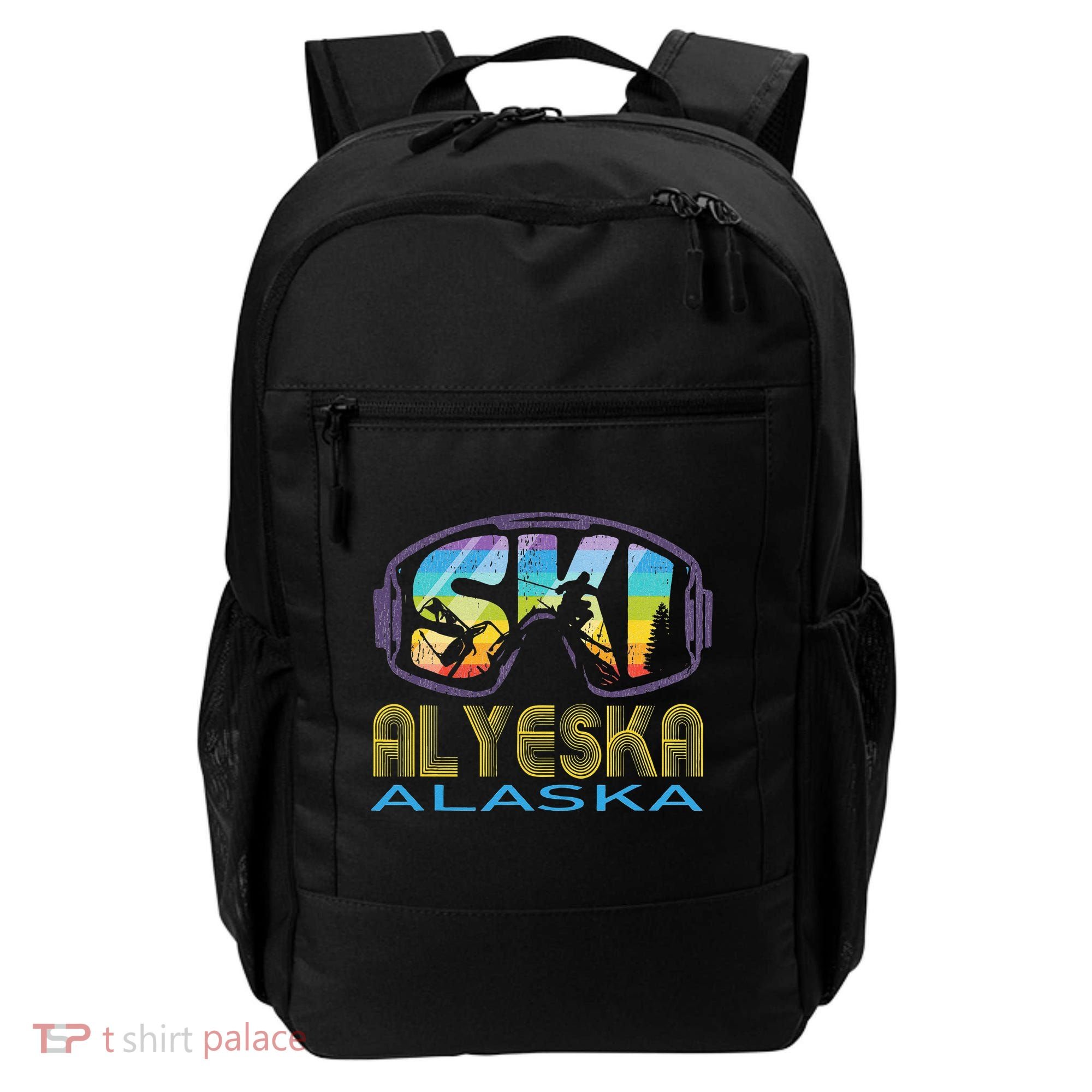 Ski Alyeska Alaska Skiing Vacation Backpack