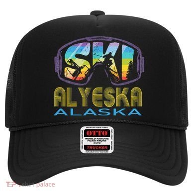 Ski Alyeska Alaska Skiing Vacation Hat