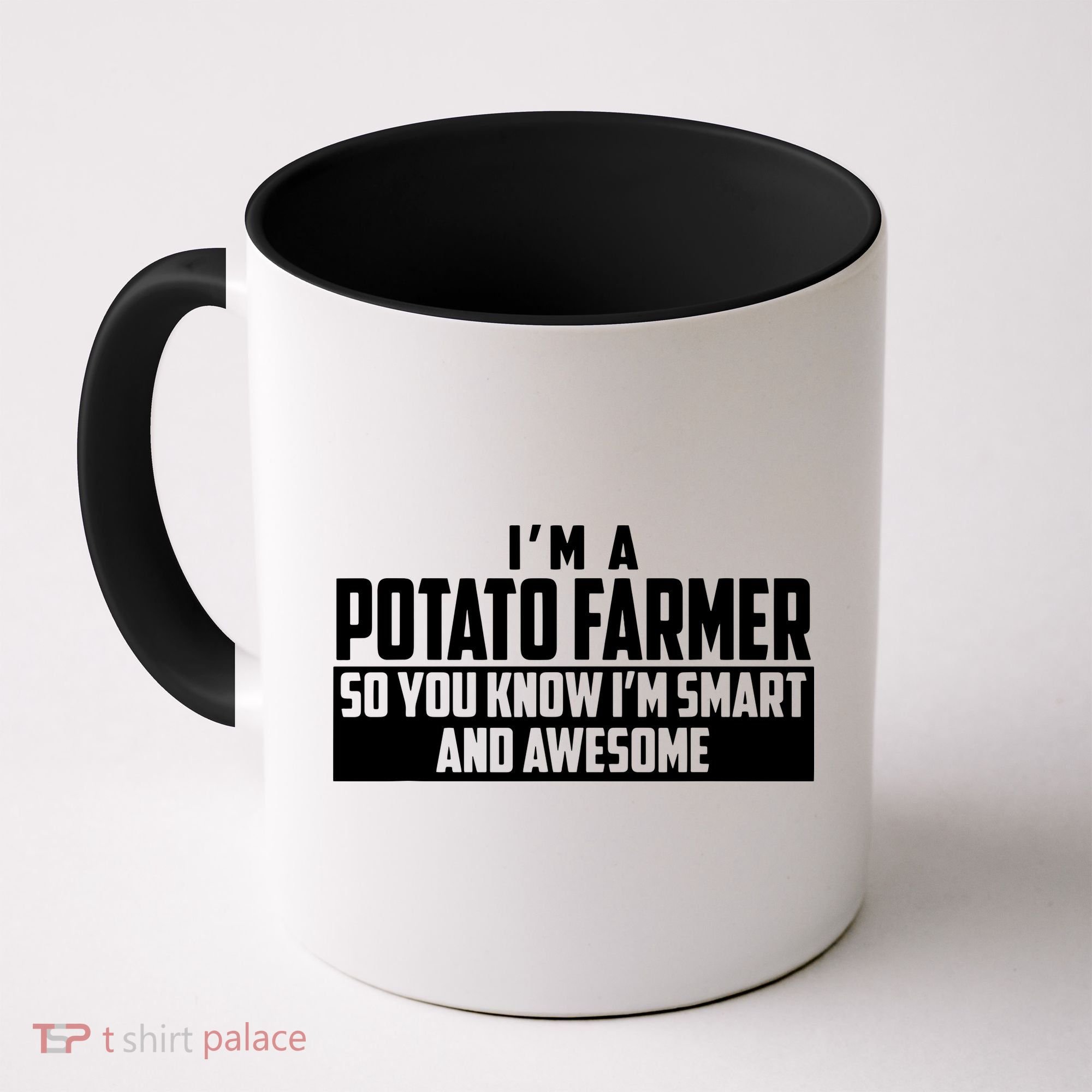 Smart And Awesome Potato Farmer Coffee Mug