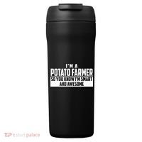 Smart And Awesome Potato Farmer 24oz Duet Stainless Steel Tumbler thumb 0