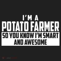 Smart And Awesome Potato Farmer 24oz Duet Stainless Steel Tumbler thumb 2