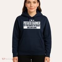 Smart And Awesome Potato Farmer Hoodie thumb 5