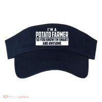 Smart And Awesome Potato Farmer Visor thumb 0