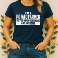 Smart And Awesome Potato Farmer Women's T-Shirt thumb 2