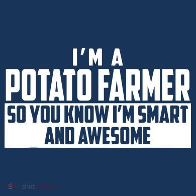 Smart And Awesome Potato Farmer Kids Plaid Pajama Set