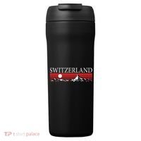 Swiss Alps And Red Sunset Switzerland Mountains 24oz Duet Stainless Steel Tumbler thumb 0
