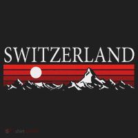 Swiss Alps And Red Sunset Switzerland Mountains Kids Long Sleeve Plaid Pajama Set thumb 2