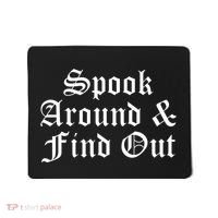 Spook Around And Find Out Funny Halloween Mousepad thumb 0