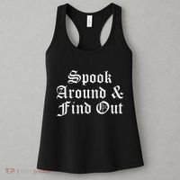 Spook Around And Find Out Funny Halloween Women's Tank Top thumb 3
