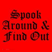 Spook Around And Find Out Funny Halloween Santa Hat thumb 1