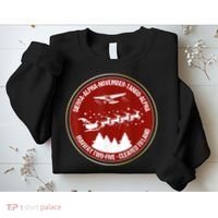 Santa Airlines Aviation Holiday Retro Pilot Christmas Sweatshirt thumb 2