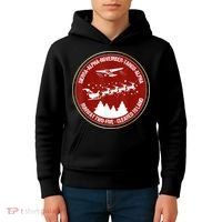 Santa Airlines Aviation Holiday Retro Pilot Christmas Kids Hoodie thumb 4