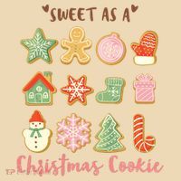Sweet As A Christmas Cookie Cute Holiday Tote Bag thumb 4