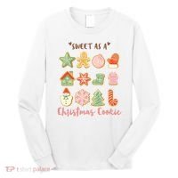 Sweet As A Christmas Cookie Cute Holiday Long Sleeve Shirt thumb 0