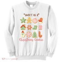 Sweet As A Christmas Cookie Cute Holiday Sweatshirt thumb 0