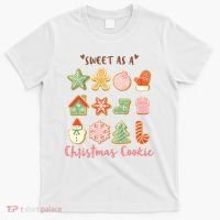 Sweet As A Christmas Cookie Cute Holiday T-Shirt thumb 0