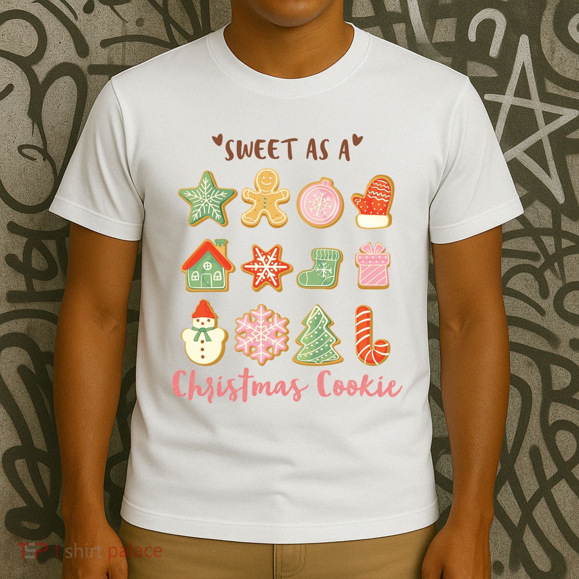 Sweet As A Christmas Cookie Cute Holiday T-Shirt