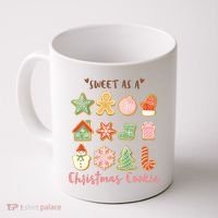 Sweet As A Christmas Cookie Cute Holiday Coffee Mug thumb 0
