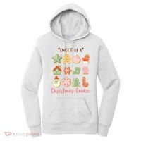 Sweet As A Christmas Cookie Cute Holiday Women's Hoodie thumb 0