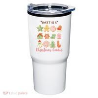 Sweet As A Christmas Cookie Cute Holiday Tumbler thumb 0