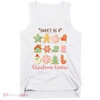 Sweet As A Christmas Cookie Cute Holiday Tank Top thumb 0