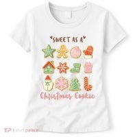Sweet As A Christmas Cookie Cute Holiday Women's T-Shirt thumb 0