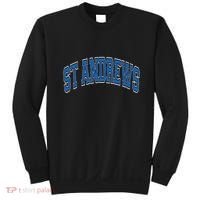 St Andrews Arched Blue Text Sweatshirt thumb 0