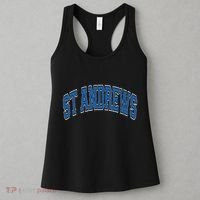 St Andrews Arched Blue Text Women's Tank Top thumb 3