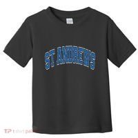 St Andrews Arched Blue Text Toddler T-Shirt thumb 0
