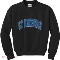 St Andrews Arched Blue Text Kids Sweatshirt thumb 0
