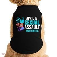 Sexual Assault Awareness Month Sexual Assault Awareness Doggie Tank thumb 0