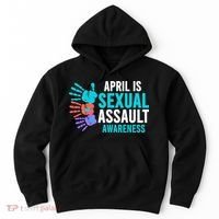 Sexual Assault Awareness Month Sexual Assault Awareness Hoodie thumb 0