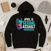 Sexual Assault Awareness Month Sexual Assault Awareness Hoodie thumb 3