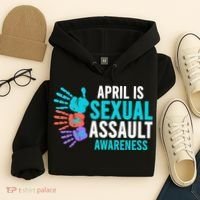 Sexual Assault Awareness Month Sexual Assault Awareness Hoodie thumb 4