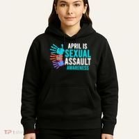 Sexual Assault Awareness Month Sexual Assault Awareness Hoodie thumb 5