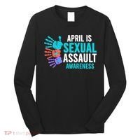 Sexual Assault Awareness Month Sexual Assault Awareness Long Sleeve Shirt thumb 0