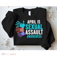 Sexual Assault Awareness Month Sexual Assault Awareness Sweatshirt thumb 2