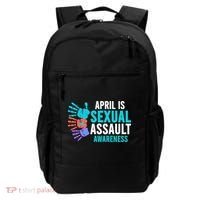 Sexual Assault Awareness Month Sexual Assault Awareness Backpack thumb 0