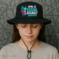 Sexual Assault Awareness Month Sexual Assault Awareness Bucket Hat thumb 3